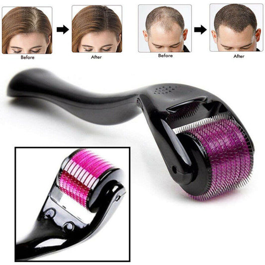 Hair Growth Derma Roller – Scalp Stimulation Tool for Thicker, Healthier Hair (1 Pc)